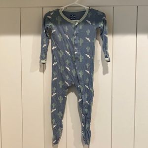 Kickee Pants | 12-18 month snap footie pajamas